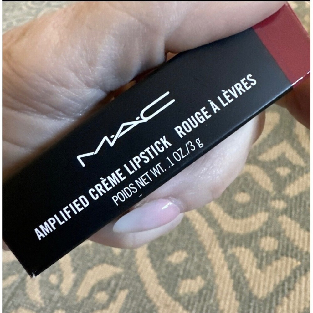 MAC Amplified Creme Lipstick 136 DALLAS  0.10 oz / 3g FULL SIZE  New in box